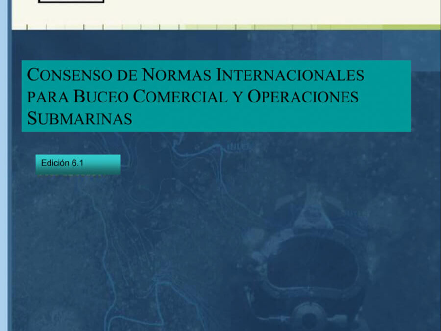 Consenso de normas internacionales para buceo